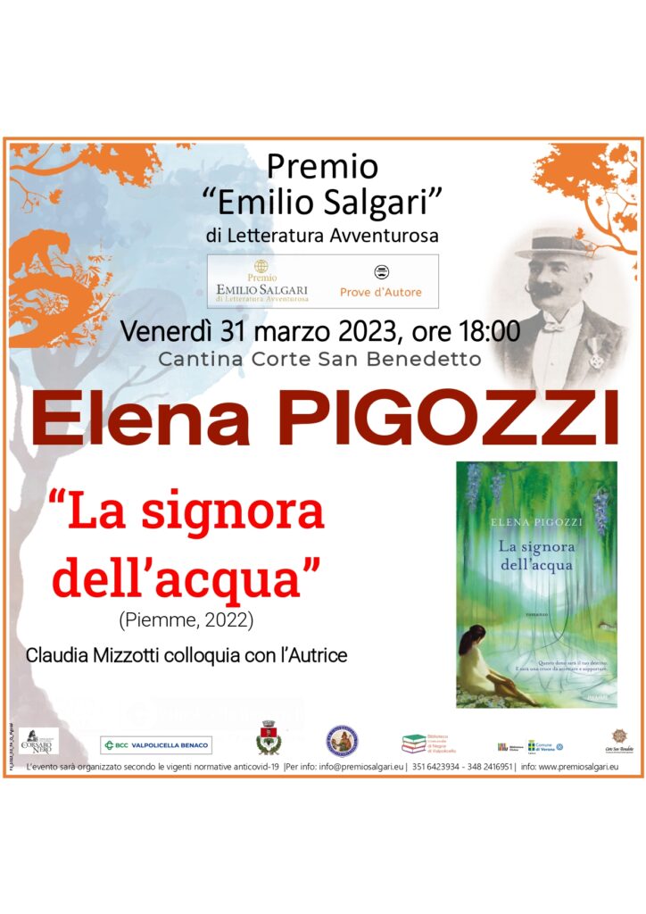 Elena Pigozzi presenta “La signora dell’acqua”